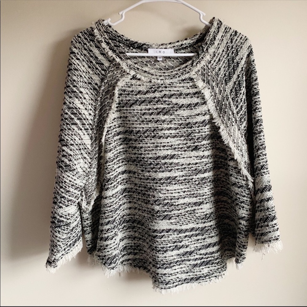 IRO Licia Fringe Sweater, HOST PICK 2X'S!! - Picture 4 of 8